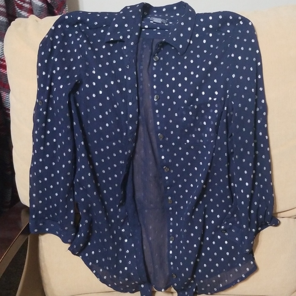 Navy Aerie button up